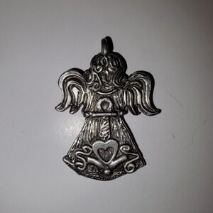 Marcie Pewter Faith Angel Pendant